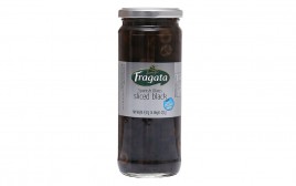 Fragata Spanish Olives Sliced Black  Glass Jar  430 grams